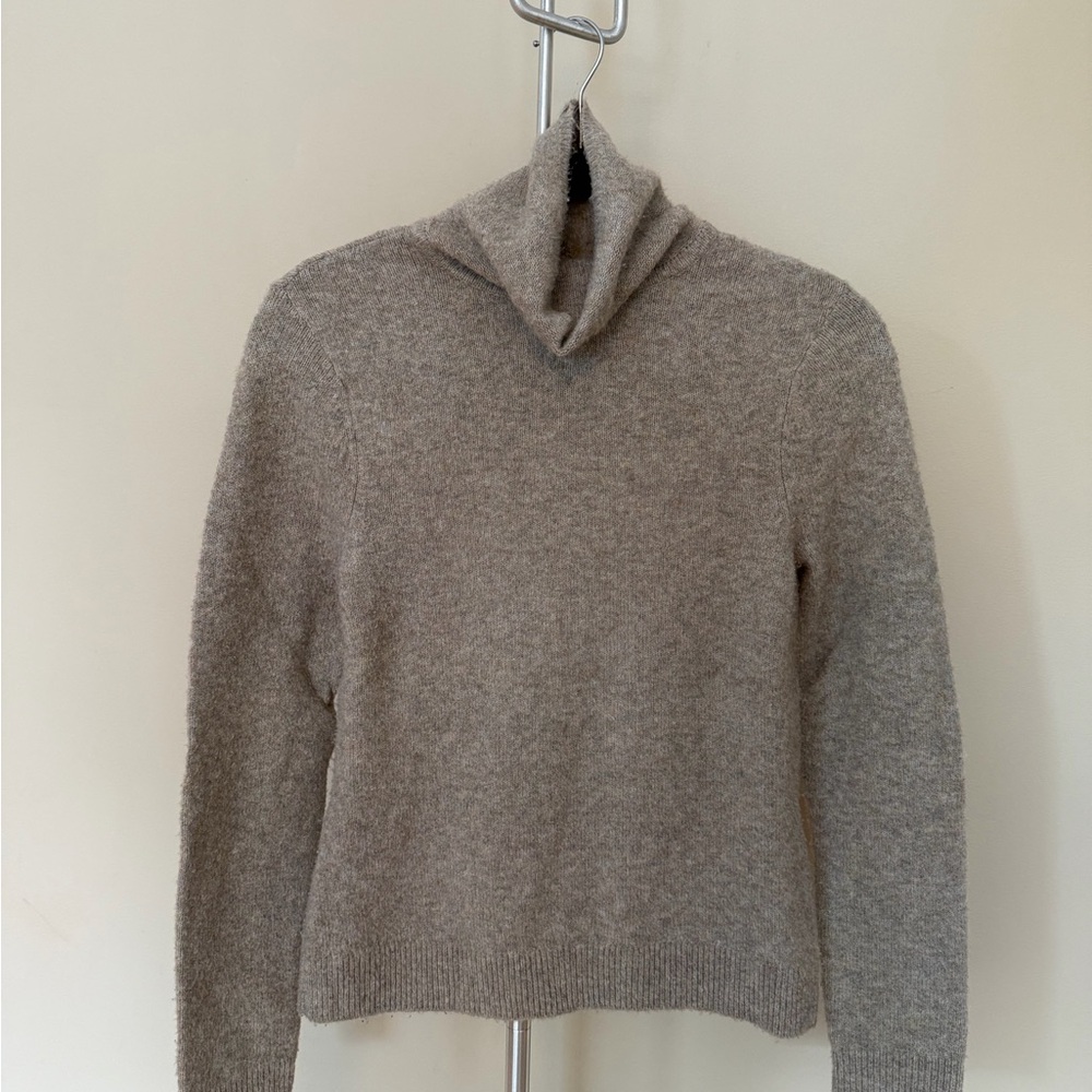 Abercrombie & Fitch Taupe Cowl Neck Sweater